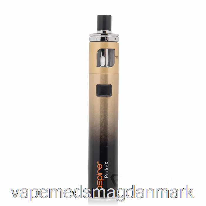 Disposable Vape Danmark Aspire Pockex Aio Startsæt [anni] Gold Gradient